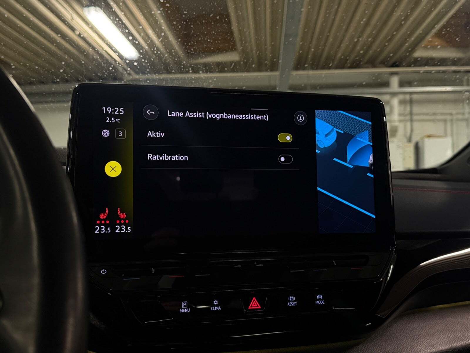 Grå VW ID.4 fra 2021