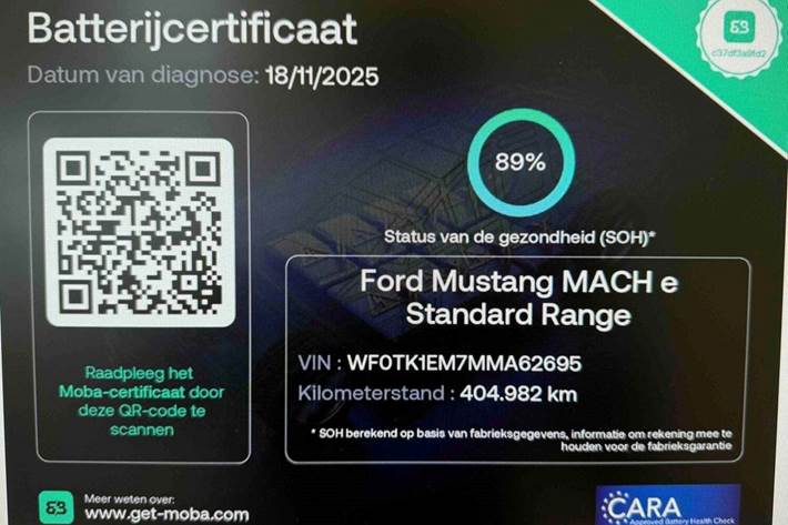 Sort Ford Mustang Mach-E fra 2022