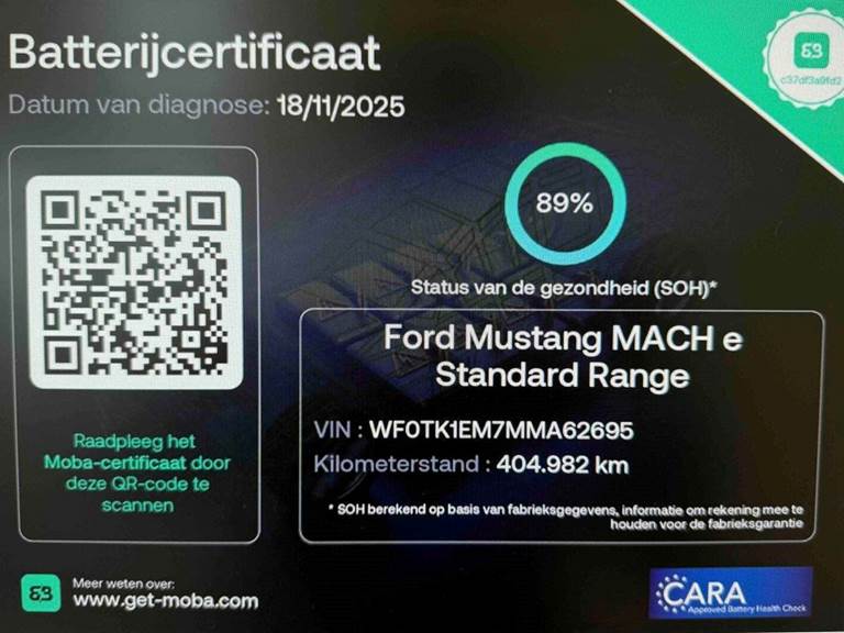 Ford Mustang Mach-E 70 Standard Range