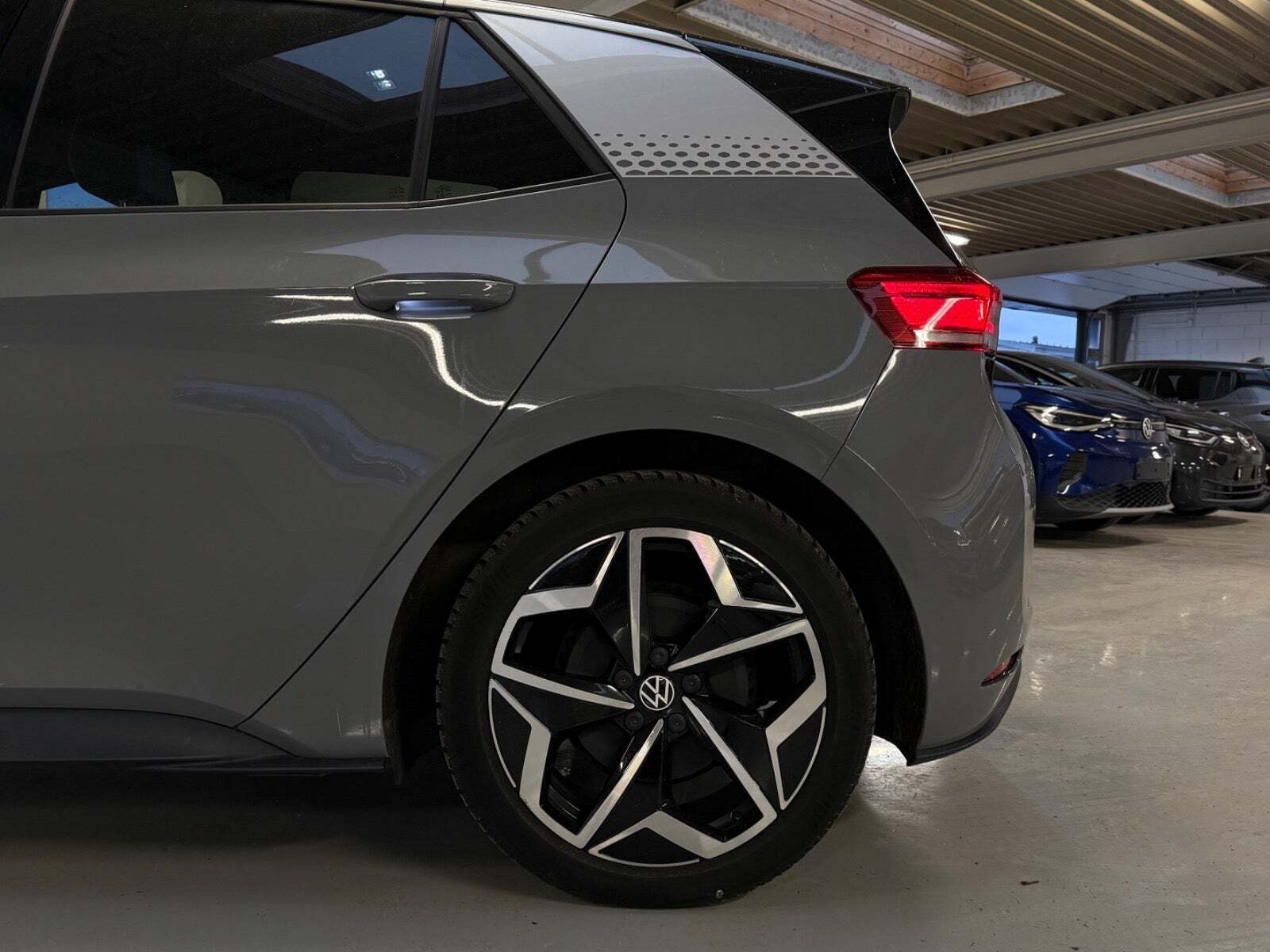 Grå VW ID.3 fra 2021