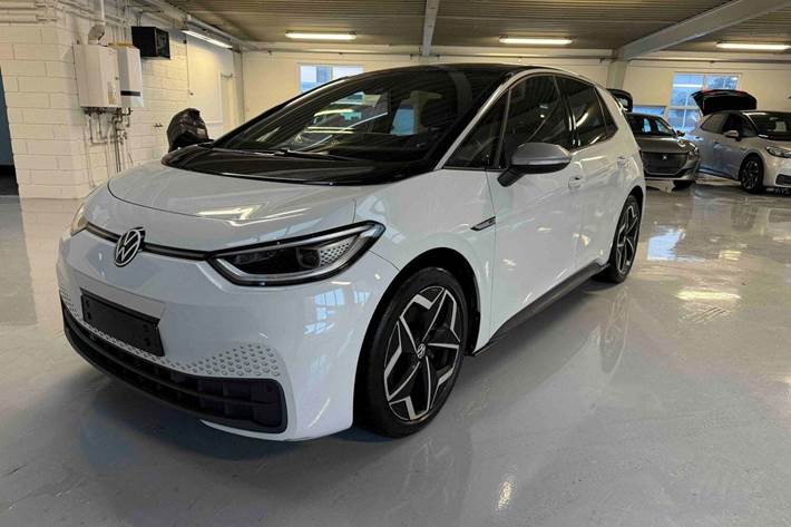 Hvid VW ID.3 fra 2021
