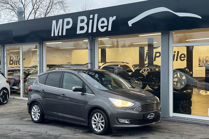 Grå Ford C-MAX fra 2018