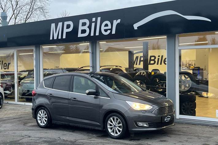 Grå Ford C-MAX fra 2018