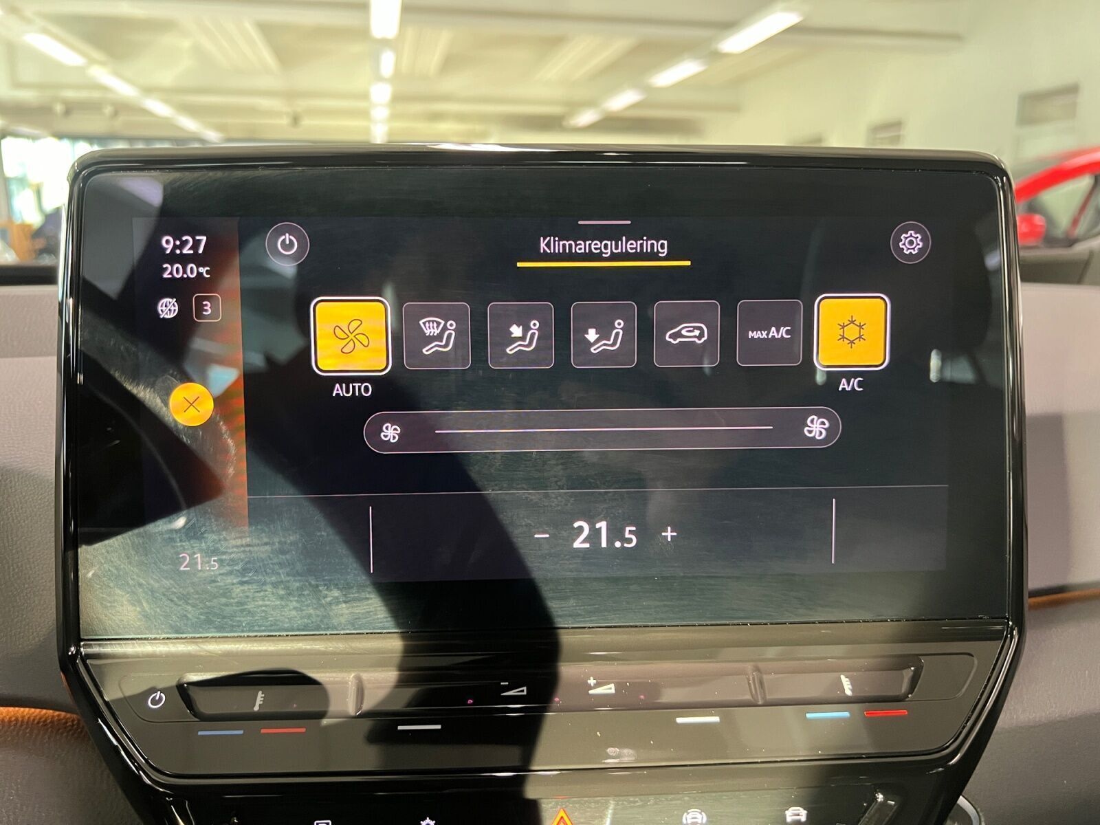 Grå VW ID.3 fra 2021