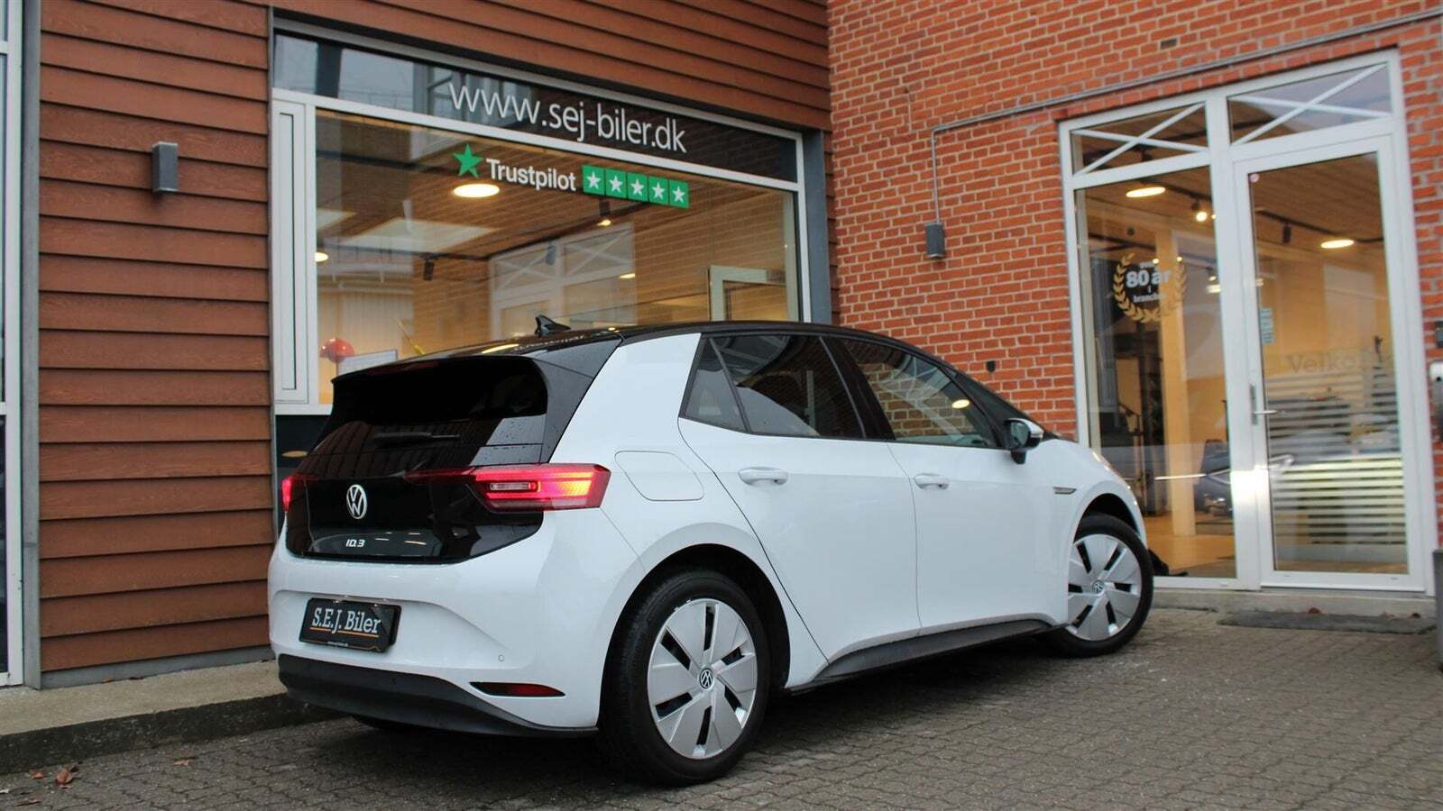 Hvid VW ID.3 fra 2022