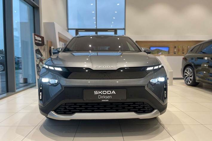 Grå Skoda Elroq fra 2025