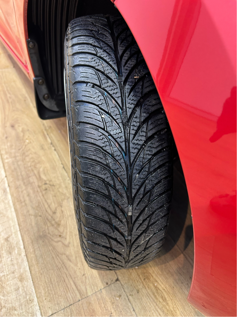 Rød Kia Picanto fra 2011