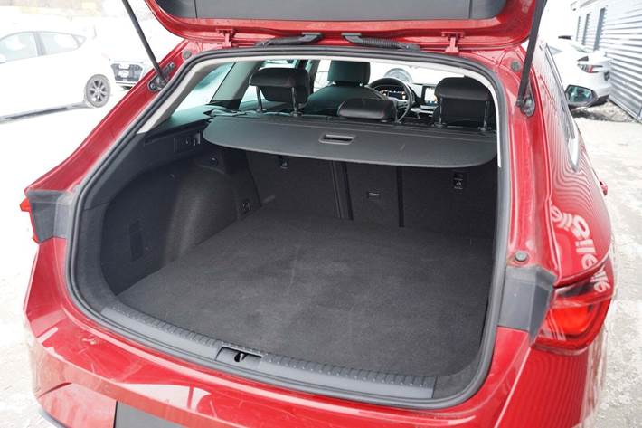 Rød Seat Leon fra 2021