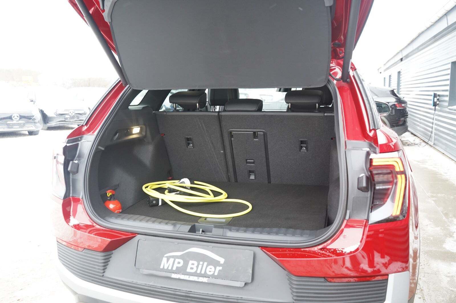 Rød Ford Explorer fra 2025