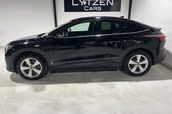 Sort Audi Q4 e-tron fra 2023