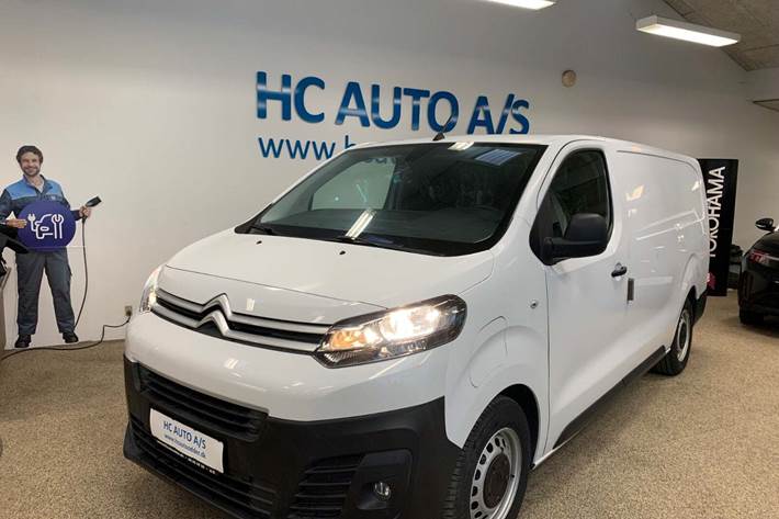 Hvid Citroën e-Jumpy fra 2025