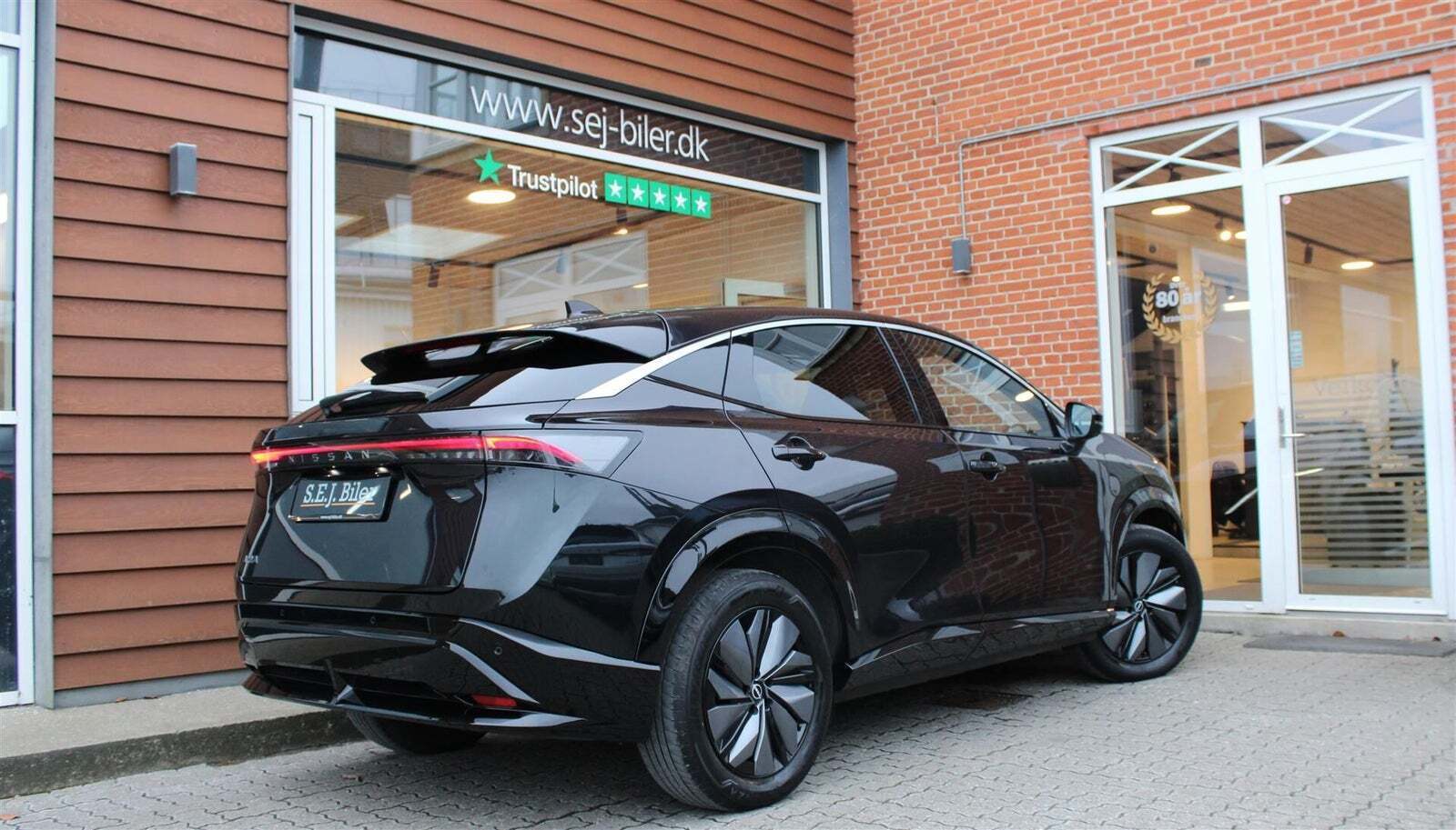 Grøn Nissan Ariya fra 2022