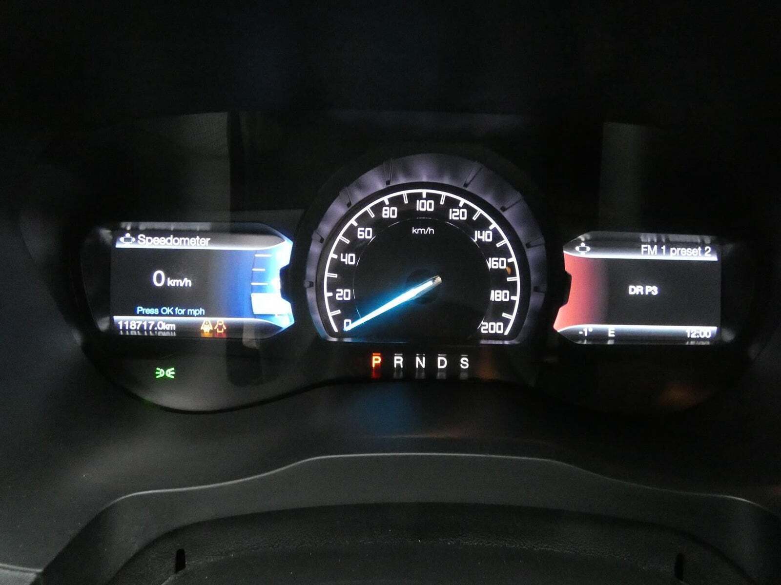 Sort Ford Ranger fra 2019