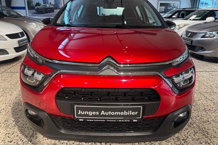 Rød Citroën C3 fra 2021