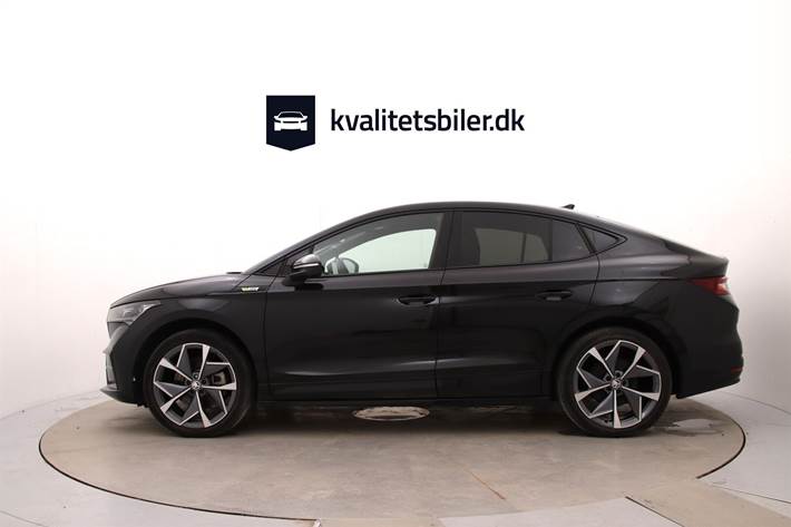 Sort Skoda Enyaq fra 2023