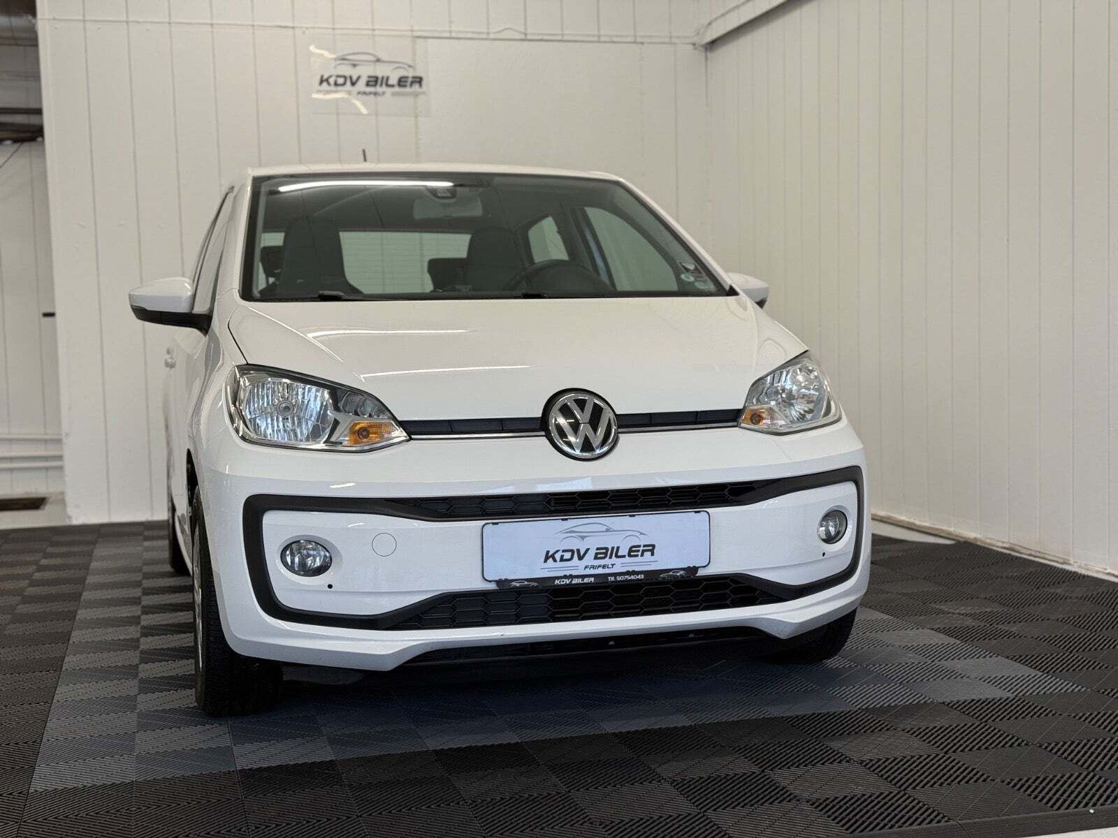 Hvid VW UP! fra 2018