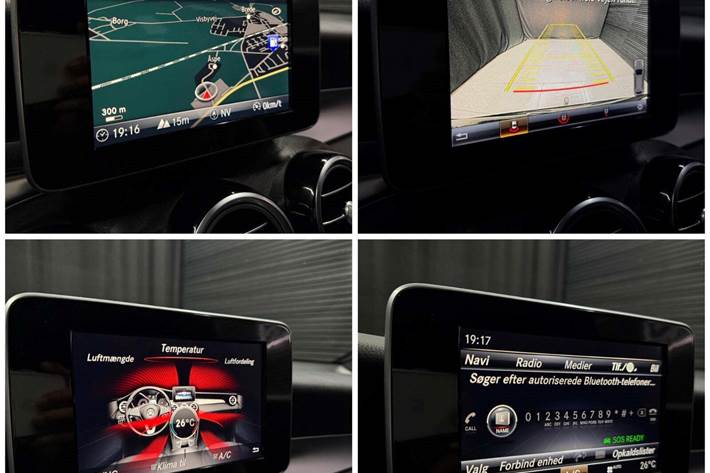 Sort Mercedes GLC350 d fra 2017