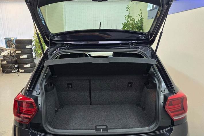 Sort VW Polo fra 2018