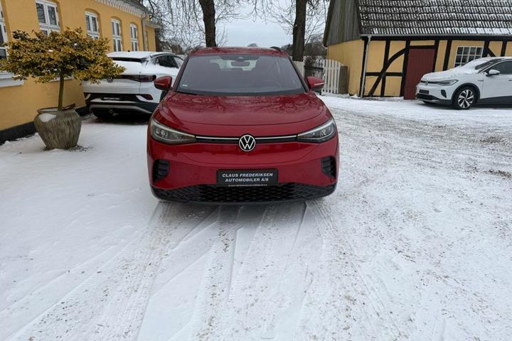 Rød VW ID.4 fra 2023