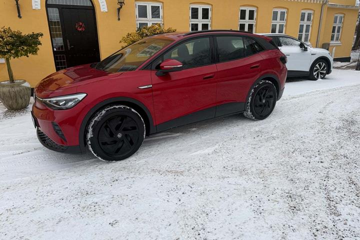 Rød VW ID.4 fra 2023