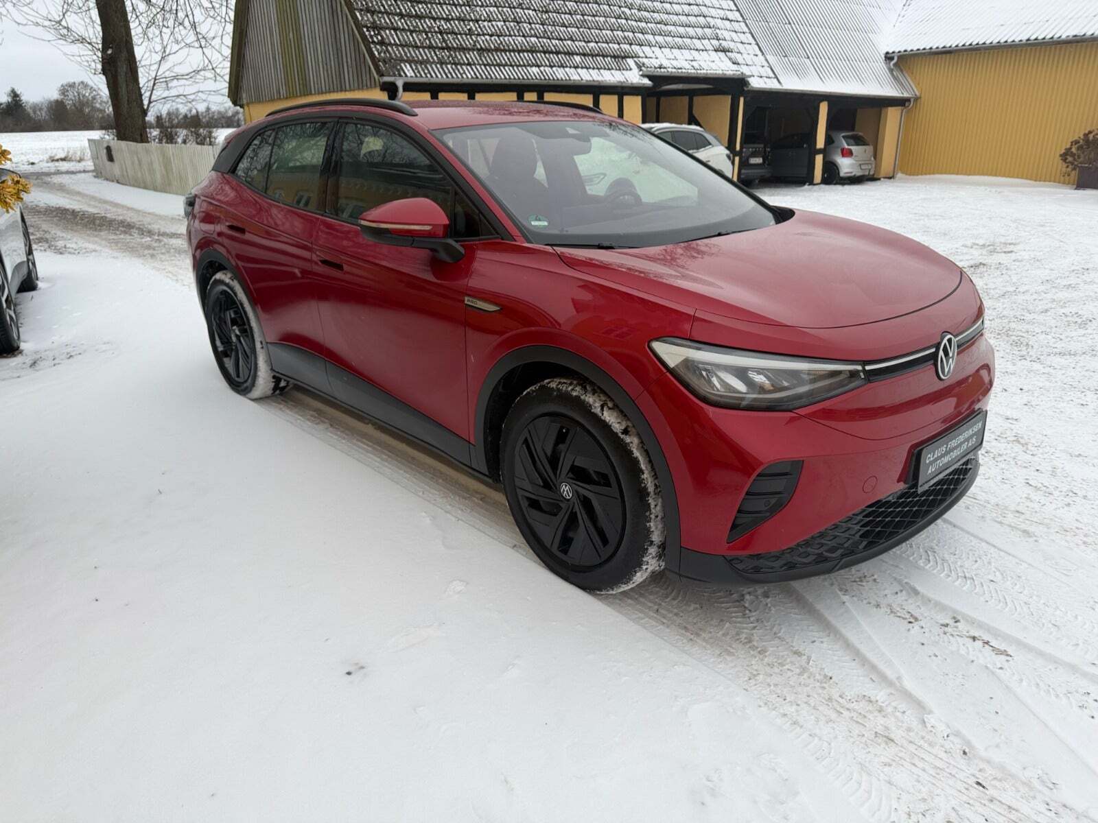 Rød VW ID.4 fra 2023