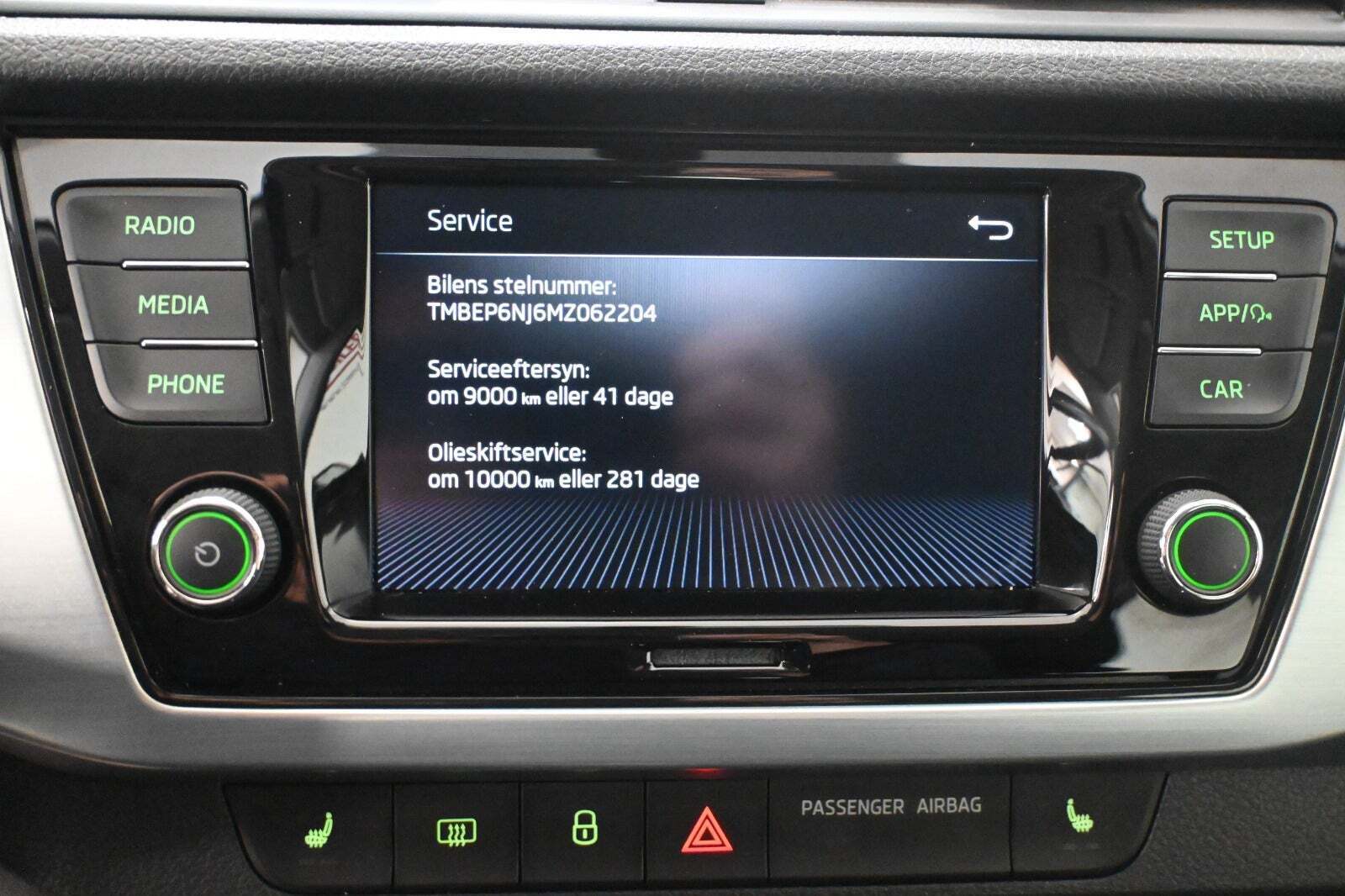 Sølv Skoda Fabia fra 2021