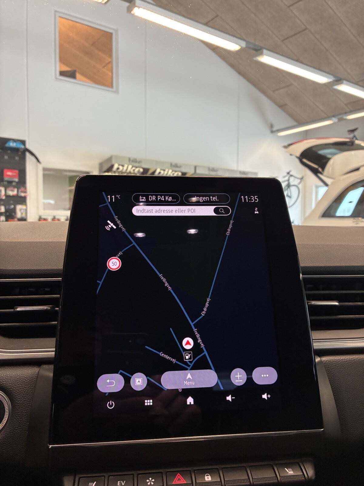 Grå Renault Captur fra 2020