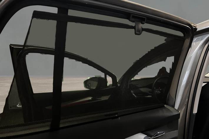 Grå Skoda Enyaq fra 2024