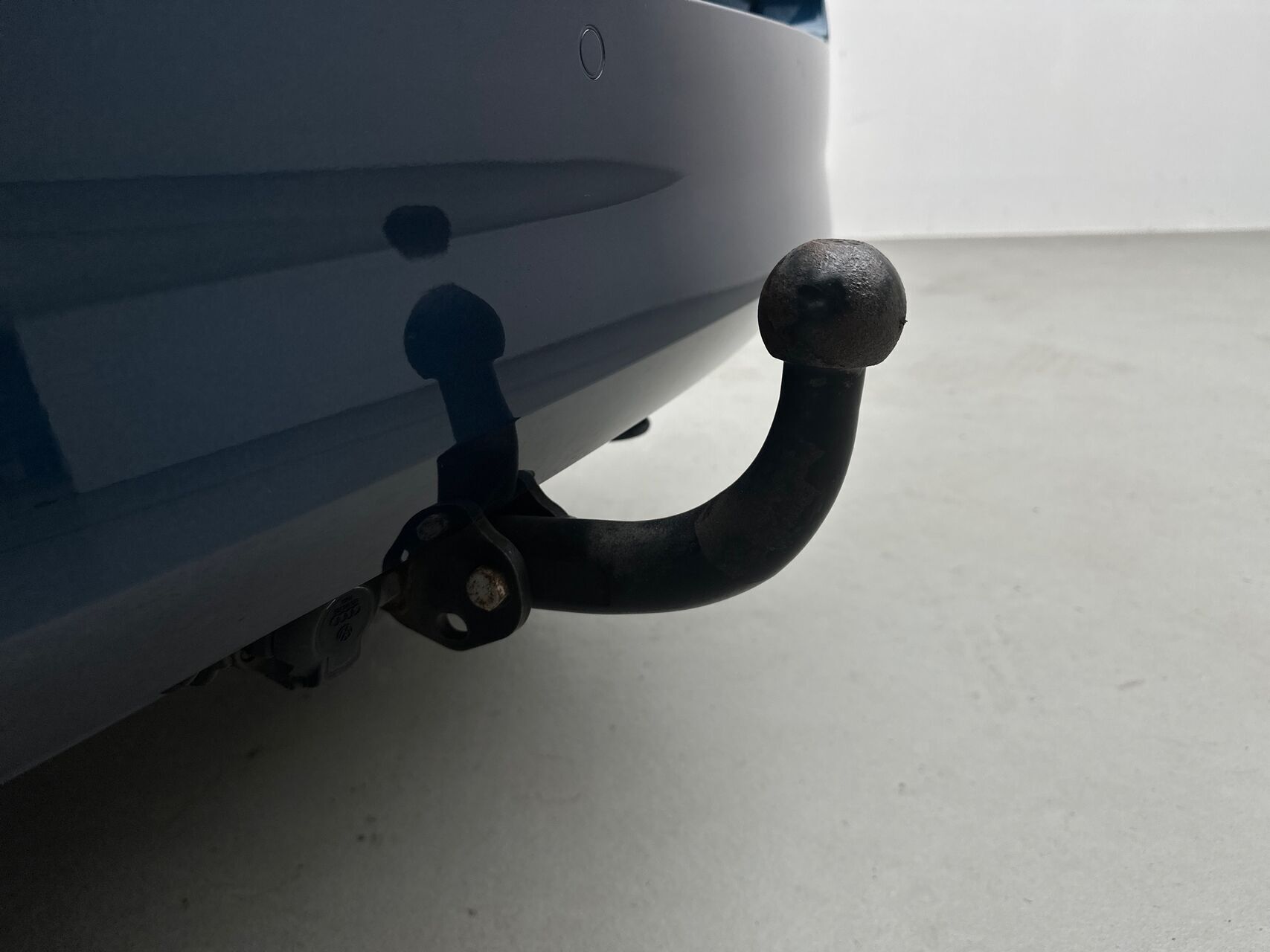 Blå Skoda Fabia fra 2020