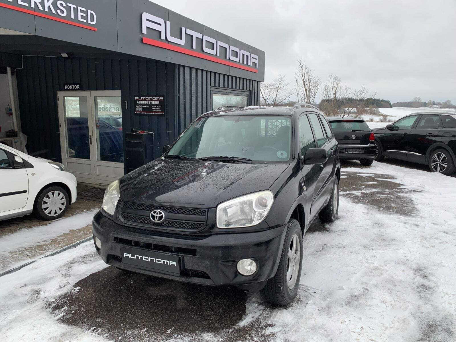 Sort Toyota RAV4 fra 2005