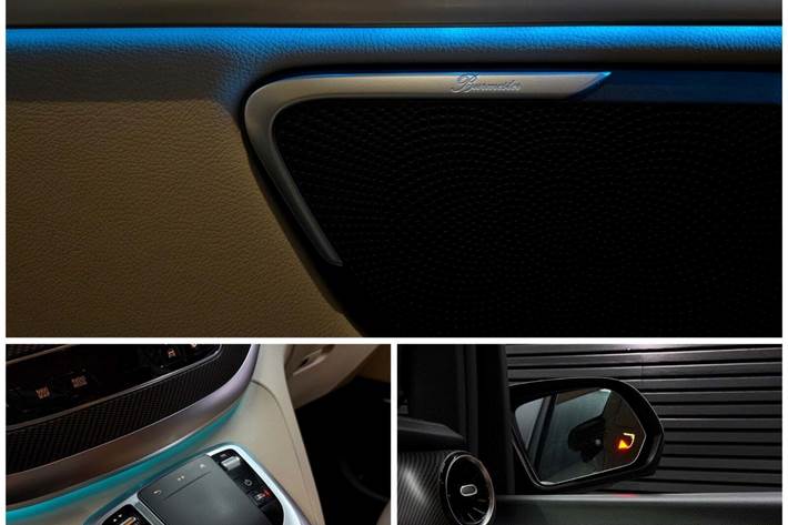 Sort Mercedes V300 d fra 2020