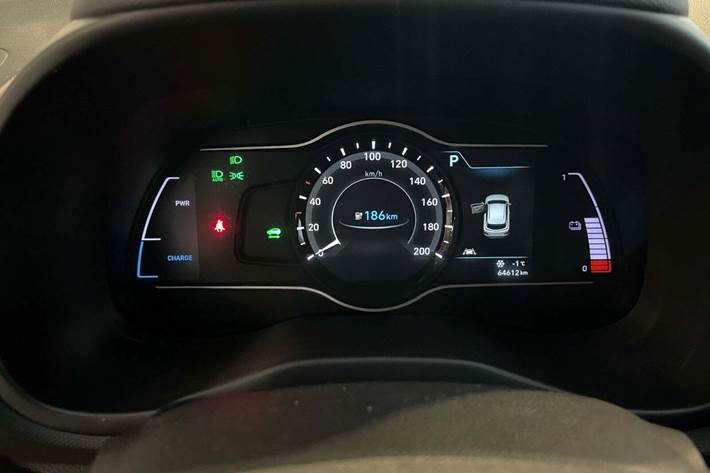 Hvid Hyundai Kona fra 2022