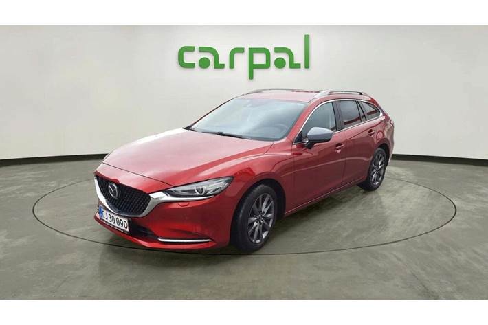 Grå Mazda 6 fra 2018