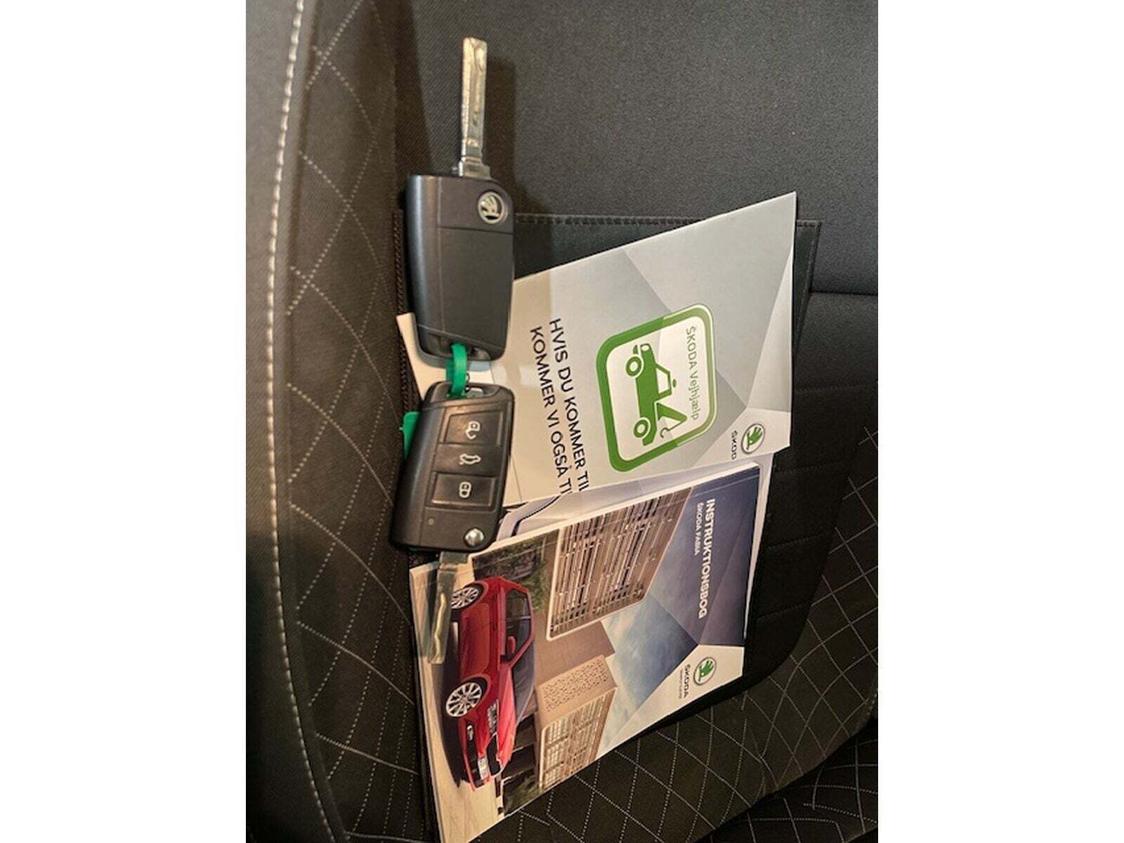 Sort Skoda Fabia fra 2020