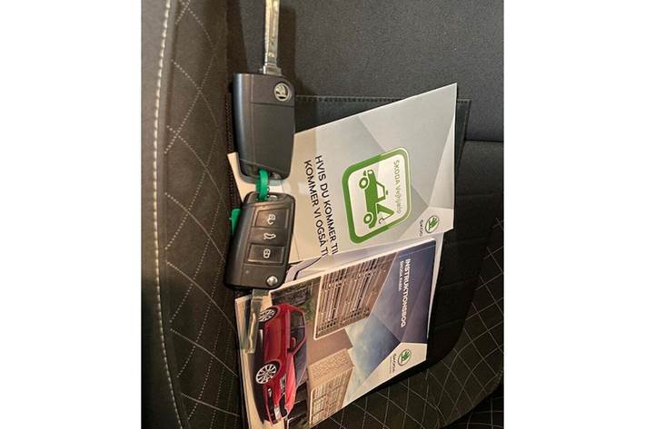 Sort Skoda Fabia fra 2020