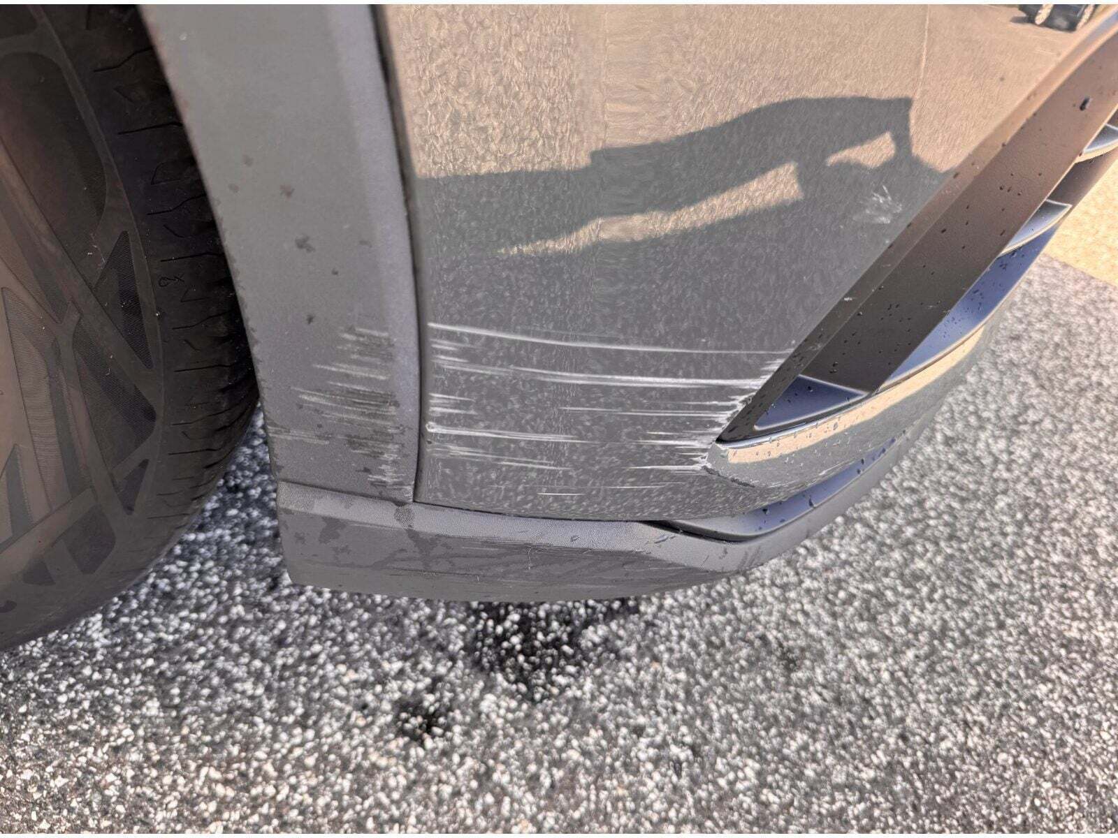 Grå Audi Q3 fra 2020