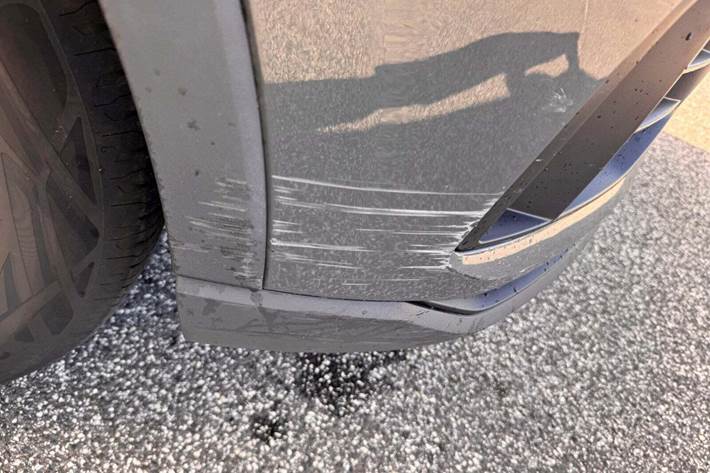 Grå Audi Q3 fra 2020