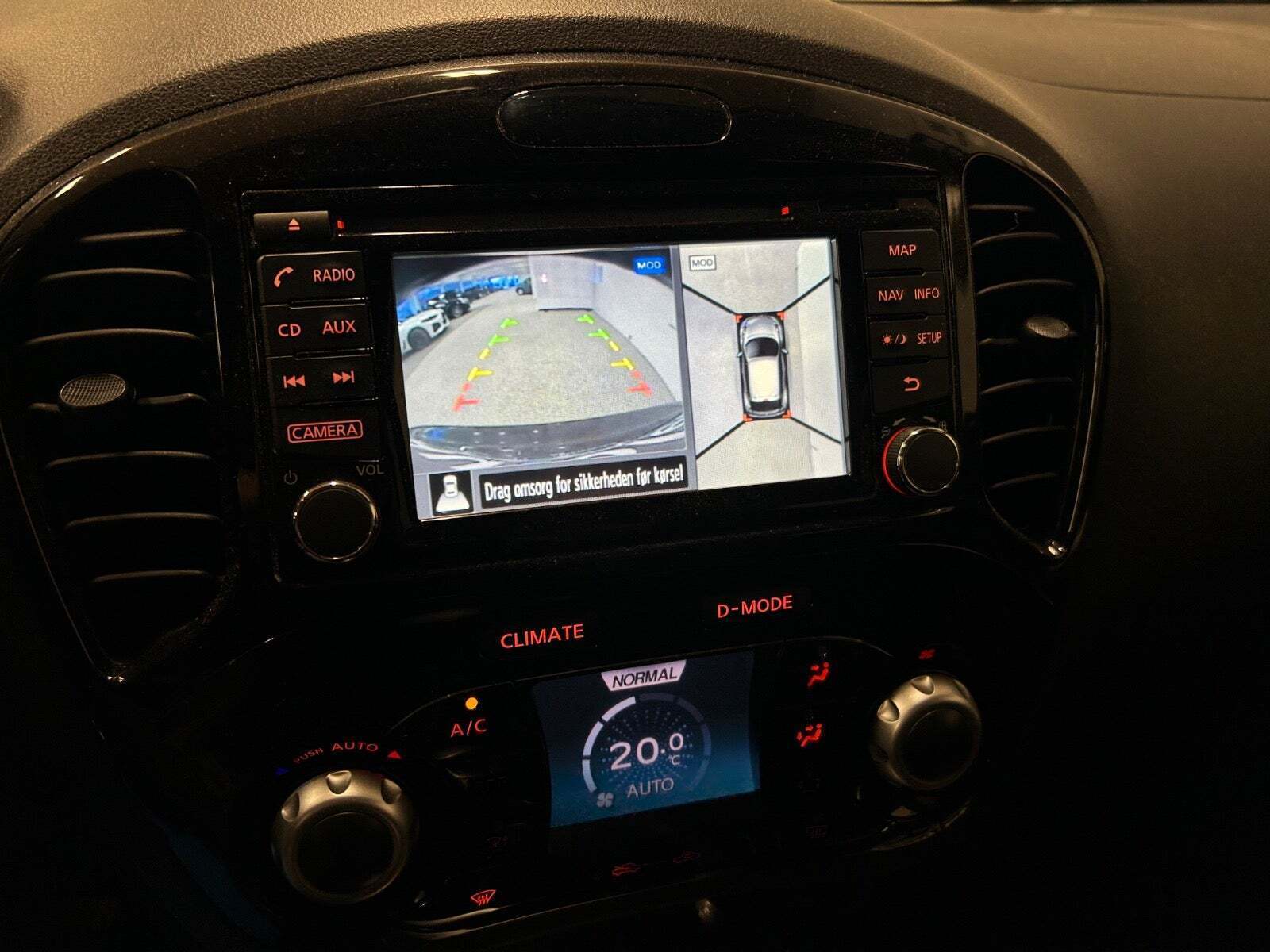 Sort Nissan Juke fra 2015