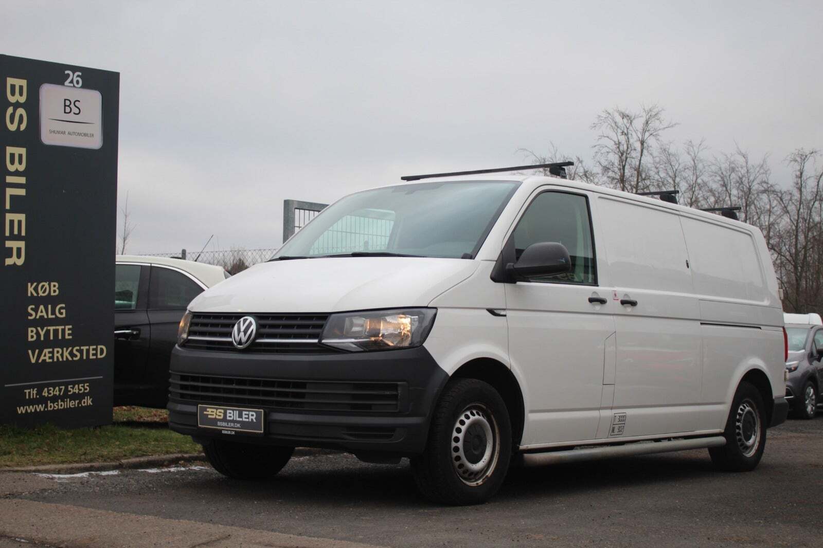 VW Transporter 2,0 TDi 140 Kassevogn DSG lang