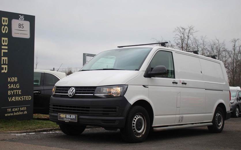 VW Transporter 2,0 TDi 140 Kassevogn DSG lang