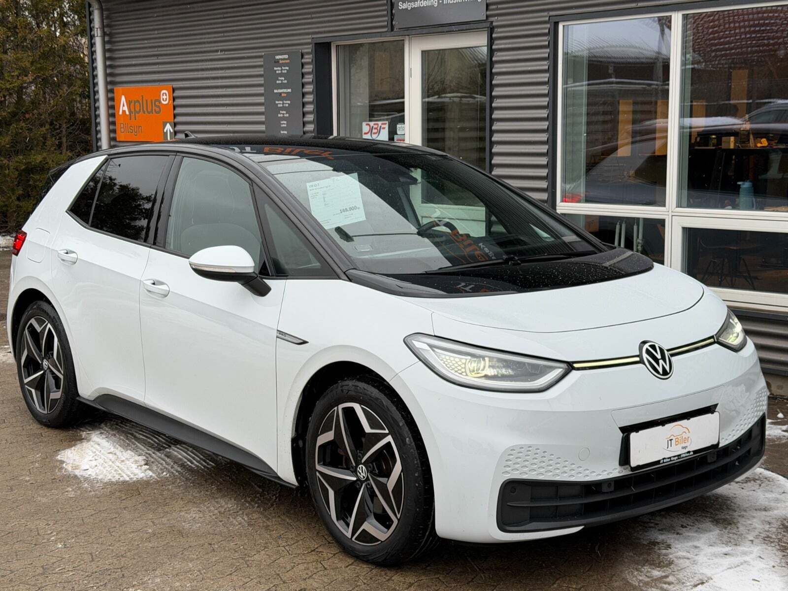 Hvid VW ID.3 fra 2021