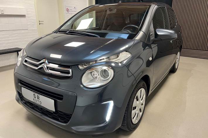 Grå Citroën C1 fra 2019 set udefra