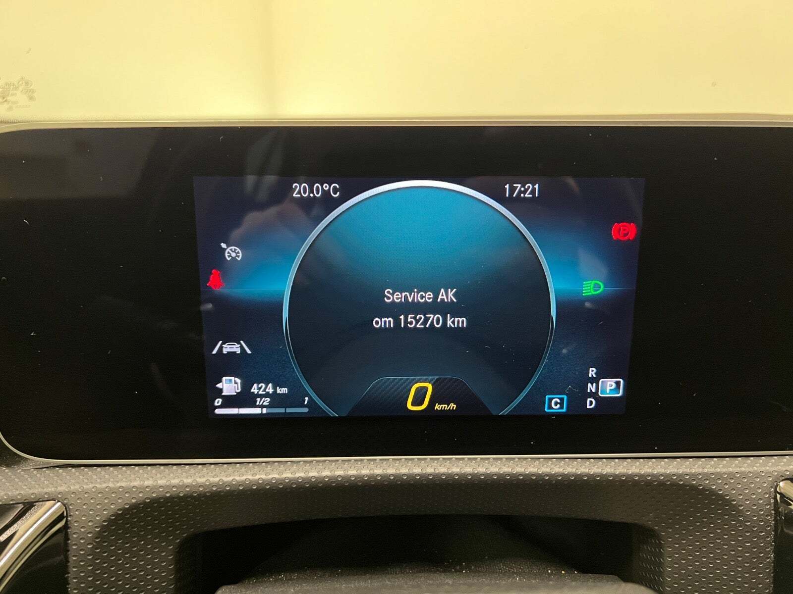 Sort Mercedes A200 d fra 2020