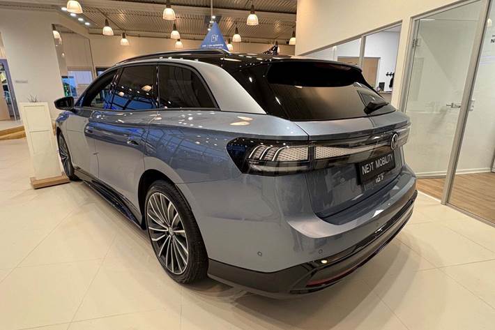 Blå VW ID.7 fra 2026