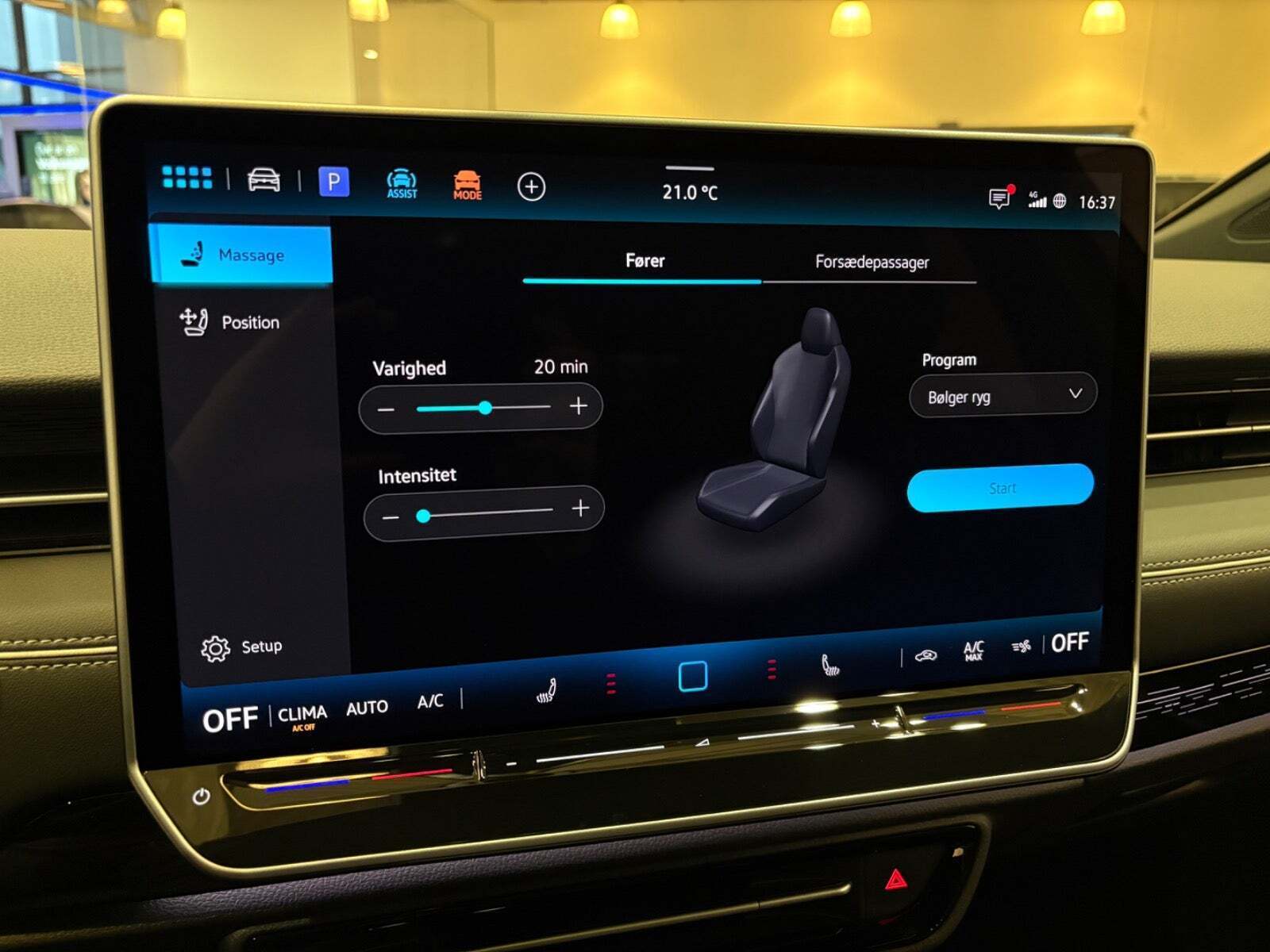 Blå VW ID.7 fra 2026