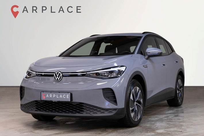 Grå VW ID.4 fra 2022 set udefra