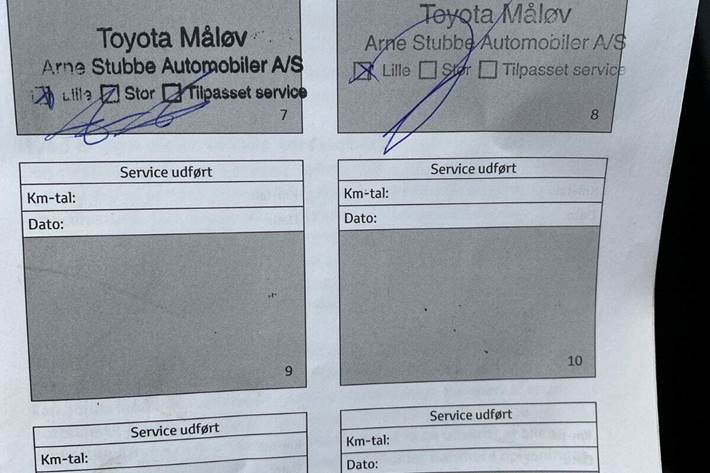 Bronze Toyota Auris fra 2019