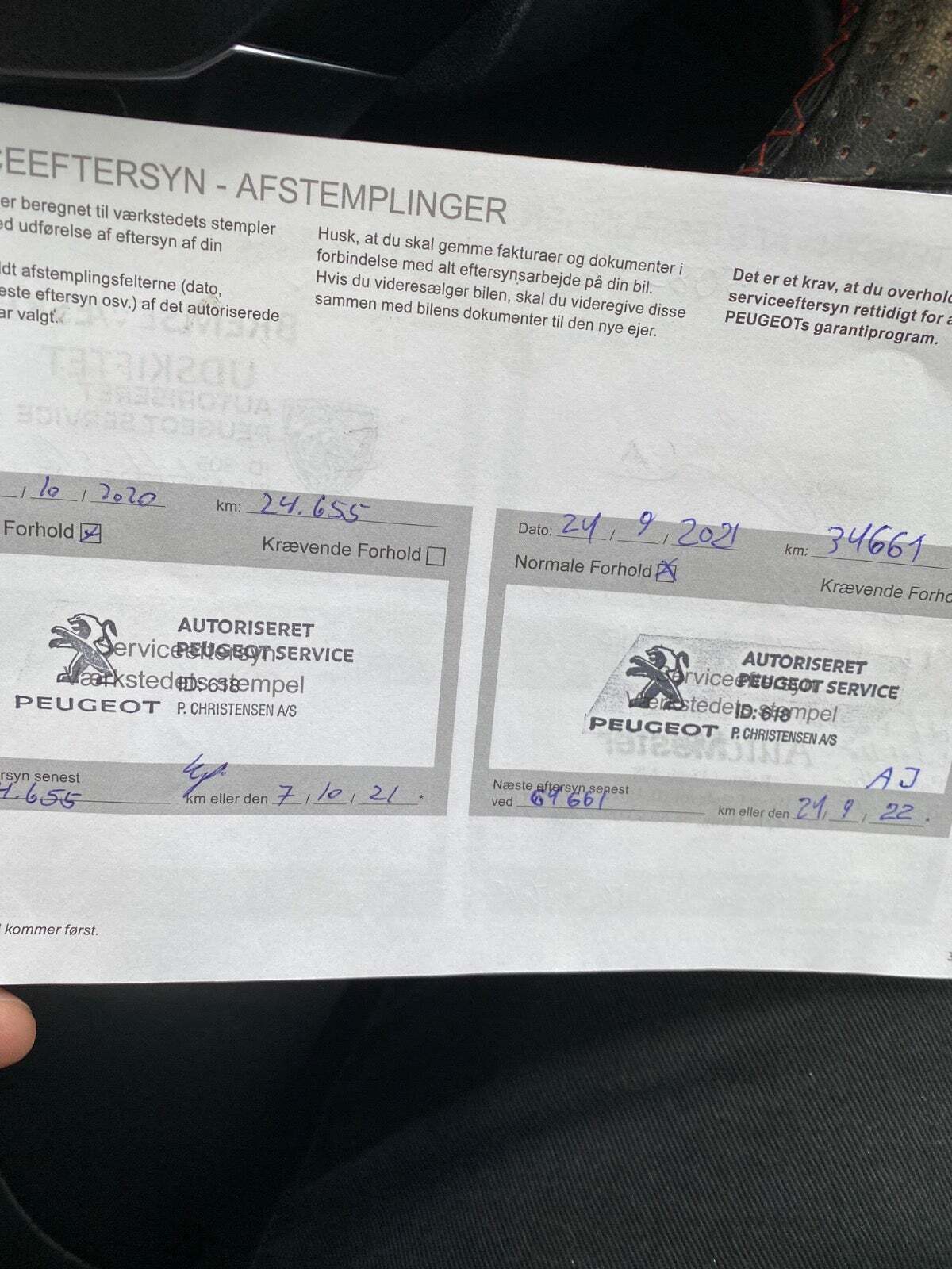 Hvid Peugeot 2008 fra 2019