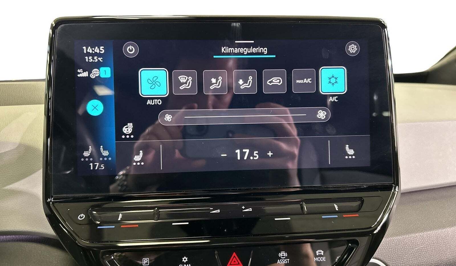 Grå VW ID.3 fra 2022