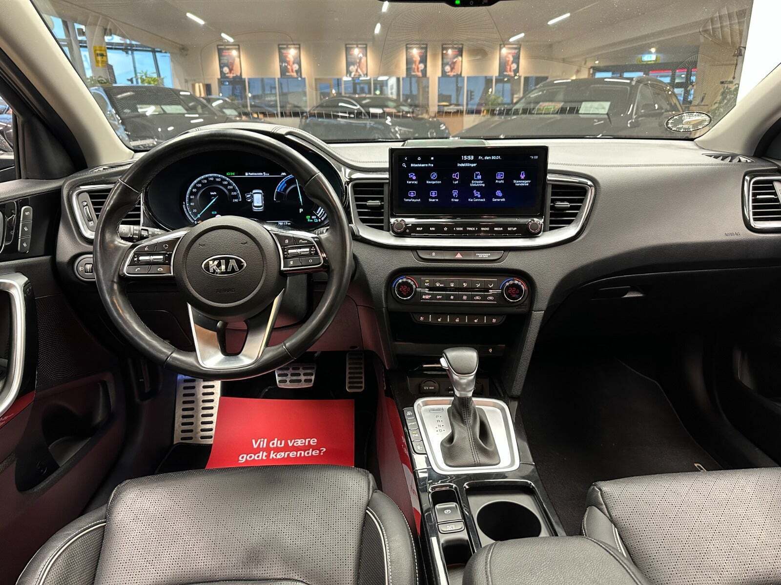 Grå Kia Ceed fra 2021